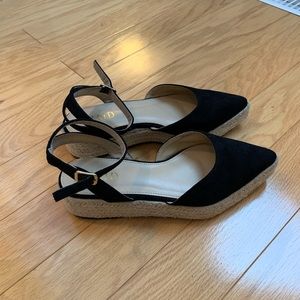 ASOS espadrille pointed toe sandal